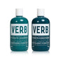 VERB Hydrate Shampoo + Conditioner Duo - Cleanses + Nourishes Dry + Frizzy Hair to Smooth + Reduce Frizz - Amber + Warm Jasmine Scent - size: 12 Fl Oz (Pack of 2)