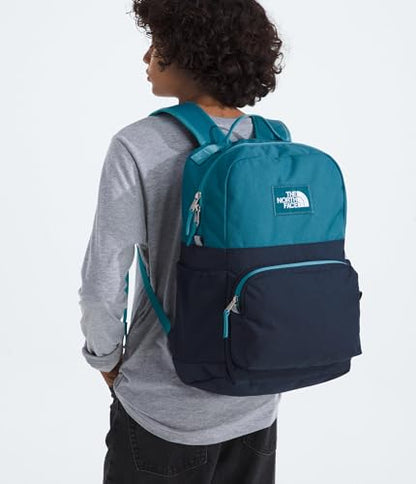 The North Face Teen Chuckwalla Daypack - Travel Backpack, Laptop Sleeve, Reflective Safety Details, Adjustable Strap, Dusk Blue/Summit Navy, One Size - color: Dusk Blue/Summit Navy