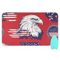American Flag Bald Eagle Red Ironing Mat for Table top Portable Ironing Pad Blanket for Washer Dryer Countertop Travel - color: American Flag Bald Eagle Red
