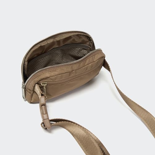 Pander Everywhere Belt Bag for Women, Fashion Waist Packs, Crossbody Bags with Adjustable Strap (Gray Brown) - color: Gray Brown