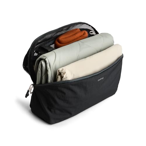 Bellroy Packing Cube 6L (Organizer Packing Pouch with Internal Zip Pocket and Durable, Lightweight Design) - Black - color: Black