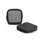 Patu Mesh Travel Toiletry Bag, Transparent Standing Pouch, Portable Shaving Washing Kits Organizer, Personal Care Trip Case, Pack of 2 (Size S), Black - size: Small (Pack of 2)