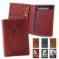 Personalized Passport Holder Custom PU Leather Passport Covers for Travel Customized Passport Wallet Engraved Name Travel Wallet Essentials Vacation for Women Men Family, Figure Outline - style: Style2 - Carved Photo
