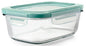 OXO Good Grips 3.5 Cup Smart Seal Airtight Glass Rectangle Food Storage Container - size: 3.5 Cup, style: Glass