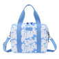 Lunch Box for Women Insulated Lunch Bag, Cute Lunch bags,Reusable Large Capacity Leakproof Lunchbox with Adjustable Shoulder Strap, Lunch tote for Work Office Picnic Travel (Blue bow) - color: Blue bow