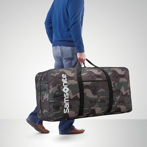 Samsonite Tote-A-Ton 32.5-Inch Duffel Bag, Camo Green, 32.5-Inch - color: Camo Green, size: One Size