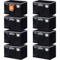 StorageRight Large Moving Bags Heavy Duty Storage Totes for Storage,Packing & Moving Collapsible Moving Supplies with Large Capacity, Reinforced Zippers and Handles, 88L, 8 Packs - size: 88L