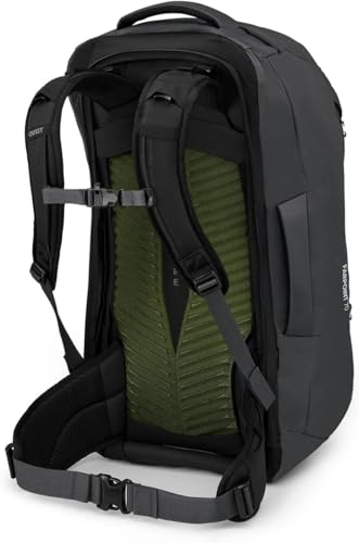Osprey Farpoint 70L Men's Travel Backpack, Tunnel Vision Grey - color: Tunnel Vision Grey, size: 70L