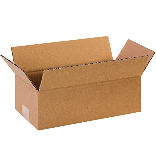 TAPE LOGIC 12 x 6 x 4 Corrugated Cardboard Boxes, Long 12"L x 6"W x 4"H, Pack of 25 | Shipping, Packaging, Moving, Storage Box for Home or Business, Strong Wholesale Bulk Boxes - size: 12" x 6" x 4"