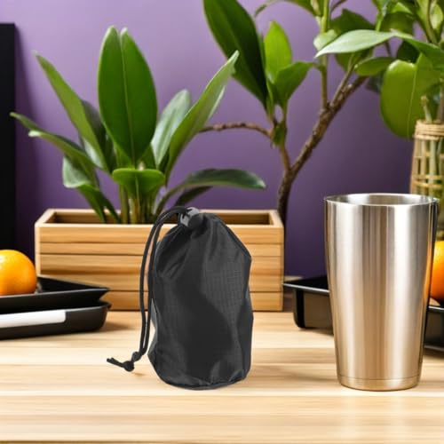 SOIMISS 2PCS Waterproof Raincoat Carrying Bags - Drawstring Storage Pouch Case - Rain Poncho Organizer - Rain Gear Pocket Bags for Cycling Hiking Camping Travel