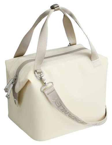 Stanley All Day Julienne Soft Cooler Bag and Lunch Box | Insulated Travel Bag with Zipper | BPA-Free - color: Cream, style: Mini