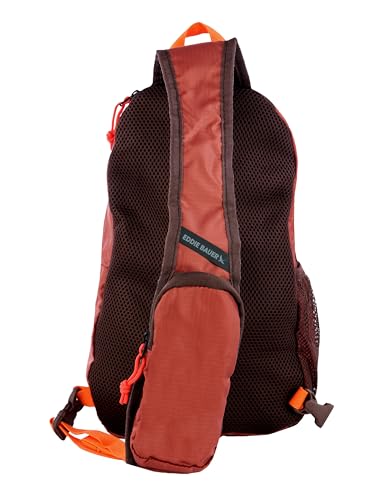 Eddie Bauer Stowaway Packable Sling Bag | Travel | Outdoor | Lightweight | Compact | Ripstop Nylon, Maroon-10L - color: Maroon