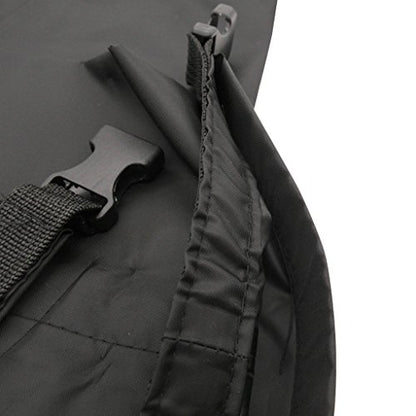 TRENDBOX Roll Top Waterproof Dry bag Kit Storage Compression Bag Sack Poch Packing Organizers Water Resistant Camping Travel - color: Black