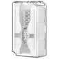 Healeved Acrylic Display Watch Case Clear Box with Inner Holder Watch Display Case for Wristwatches Portable Container for Women Men, 4.72X2.63X1.65In