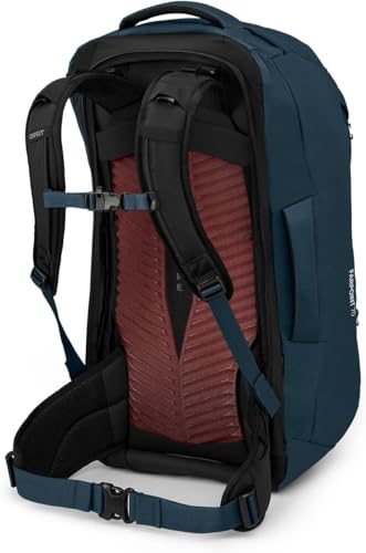 Osprey Farpoint 70L Men's Travel Backpack, Tunnel Vision Grey - color: Tunnel Vision Grey, size: 70L