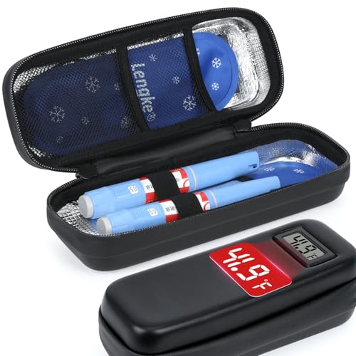 Insulin Cooler Travel Case for Ozempic Pens – Diabetes Carrying Insulated Bag with 2 TSA-Approved Ice Packs, Long-Lasting Cooling for Ozempic Pens, Ideal for Travel and Daily Use. - color: Compatible With Ozempic Pens