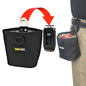 [MAGG HEVI] Nail & Screw Pouch with Belt Clip, Tools Organizer Pouch Bag with Snap Spring Closure for Men, Electrician, Carpenter, HVAC Tech, Technician, Handy Man, Plumber and Contractor - size: Small Snap Closure