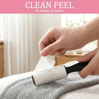 12 Pcs Mini Lint Roller Travel Size Portable Travel Lint Roller for Purse Pet Hair Clothes Furniture Car Compact Lint Bursh Sticky Small Cat Hair Removal Tool Gifts 360 Sheet - size: 12PCS-360 Sheet