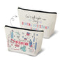 Dentist Gifts Makeup Bag for Purse, Dental Hygienist Assistant Gifts Cosmetic Bag Travel Toiletry Bag for Women, Best Dentist Gift Zipper Makeup Pouch - color: Dentist