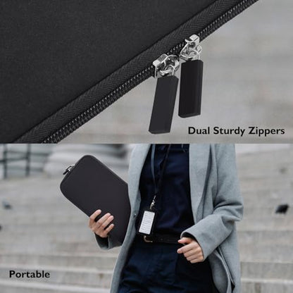 Keyboard Sleeve Case for Logitech MX Keys S/MX Keys Advanced Wireless Keyboard, for Logitech Travel Shockproof Protective Neoprene Bag, Black (Not for MX Keys Mechanical Models) - size: Logitech MX Keys