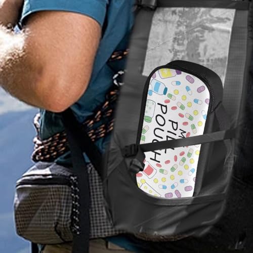 Waterproof Diabetes Travel Case for Women Men, Lightweight Portable Glucose Meter Organizer for Diabetic Care Kits, Insulin Pen, Blood Sugar Monitor - My Pill Pouch - color: My Pill Pouch