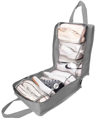 Shoe Bag for Travel, Portable Shoe Organizer, Storage Bag, Shoe Tote Bag for Women and Men - style: Cloud
