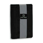 LIGHT FOLD Ultra Slim Tri-Fold Wallet with RFID Blocking, Lightweight Minimalist Men’s Wallet with Elastic Band, Waterproof Durable Nylon Fabric, Slim Front Pocket Card Holder Fits 12 Cards & Cash - color: Grey