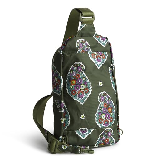 Vera Bradley Women's Ripstop Lorman Sling Backpack, Kew Gardens Green, One Size - color: Kew Gardens Green