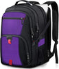 ANTERK Extra Large Backpack, Travel Laptop Backpack, Sturdy TSA Water Resistant 17.3 Inch Carry on Backpacks, Anti Theft Business Computer Backpacks Gifts for Men Women, Purple - color: Purple, size: 17 inch