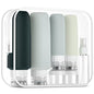Mrsdry 16 Pack Travel Bottles for Toiletries, Large 6oz Silicone Travel Containers, Leak Proof Refillable Liquid Shampoo And Conditioner Travel Essentials - color: Grey, size: Large