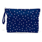Fokongna Travel Makeup Bag - Zipper Pouch for Women, Sister, Friends - Beach, Pool, Yoga, Gym Clothes, Swimsuit, Diapers - Ocean, Sea, Shells, Starfish - color: Starfish 07