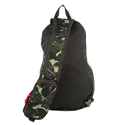 Eddie Bauer Stowaway Packable Sling Bag | Travel | Outdoor | Lightweight | Compact | Ripstop Nylon, Dark Loden-10L - color: Dark Loden