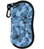 Sunglasses Case Soft Glasses Cases for Women Pouch Eyeglass Bag Eye Glass Kids Girls Sun Glasses Cute Kawaii - color: Blue Butterfly