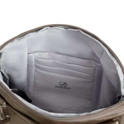 Travelon Anti-Theft Classic Convertible Crossbody & Waist Pack - color: Nutmeg