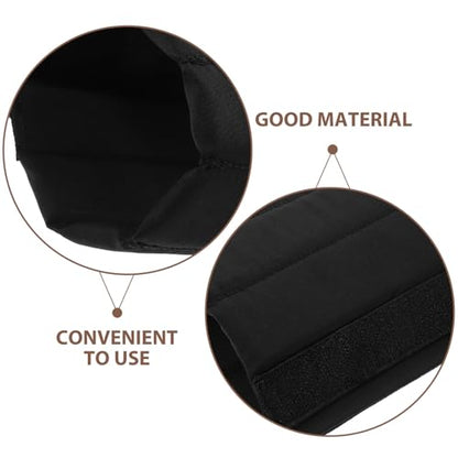 VOSAREA Dividers for Camera Bags 2 Pcs Padded Camera Bag Inserts Dividers Shock Absorbing Pad - color: Black