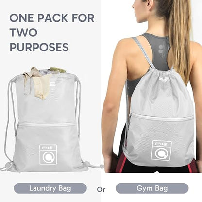 8 Set Expandable Compression Packing Cubes for Suitcases Travel Essentials Carry On Waterproof Storage Bag With Dry And Wet Separation Silvery - color: Silvery