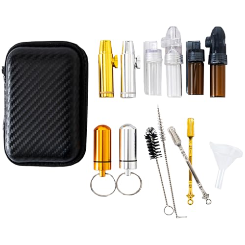 Portable Spice Dispenser, Leak-proof Metal Spice Jar, Mini Kitchen Spice Set, Sealed Storage Container for Spices during Travel and Outdoor Camping