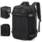 Travel Backpack with Vacuum System,60L Expandable Vacuum Backpack Travel with TSA Lock,17.3 inch Laptop Backpacks Vacpack Backpacks with Vacuum(Black,Built-in Air Pump) - color: Black