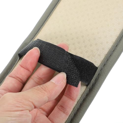 Uonlytech Chair Armrest Cover 17.91X3.74X1.77In Plush Office Chair Armrest Protector with Anti-Slip and Detachable Design for Comfortable Desk Seating