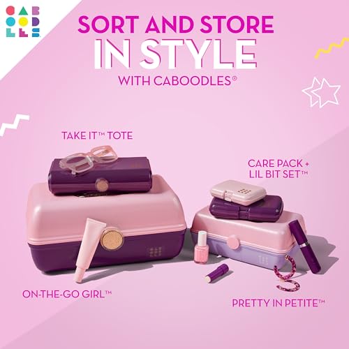 Caboodles On-The-Go Girl - color: Funfetti Flitter Over Dusty Rose