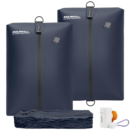 Eulant Travel Vacuum Bags with Pump,Professional IPX8 Waterproof Vacuum Compression Bag for Carry-On Suitcase & Travel Backpack,Space Saver Bags Packing Organizers(2 Pack,Navy) - color: Navy, size: 2 Pack