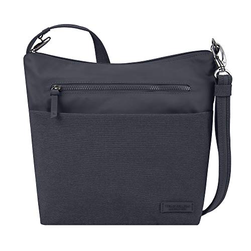 Travelon Anti-theft Metro Crossbody - color: Navy Heather