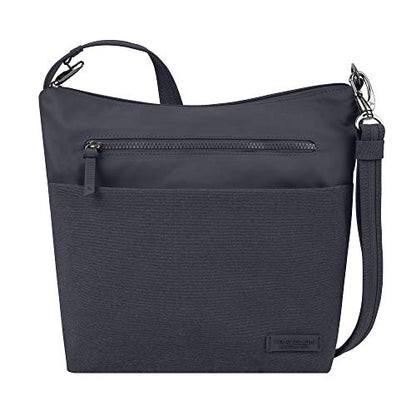 Travelon Anti-theft Metro Crossbody - color: Navy Heather