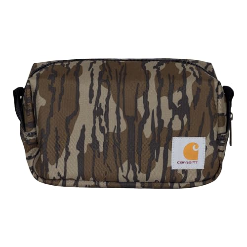 Carhartt Durable Travel Kit, Organize Essentials W/the Water Resistance Toiletry Bag, Mossy Oak Bottomlands - color: Mossy Oak Bottomlands