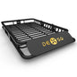 DEXSO 64" x 39" Universal Roof Rack Basket, 200 Lbs Capacity Rooftop Cargo Carrier Basket with Extension Heavy Duty Luggage Holder Rack for SUVs, Trucks, Vehicles - size: 64" x 39"