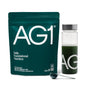 AG1 Greens Powder Supplement | Improve Gut Health | Multivitamin, Probiotic, Gluten Free, Vegan and Keto Friendly | Shaker & Scoop Included | 75 Vitamins (Athletic Greens), Classic Formula - style: Starter Kit: 30 Servings, Shaker and Scoop