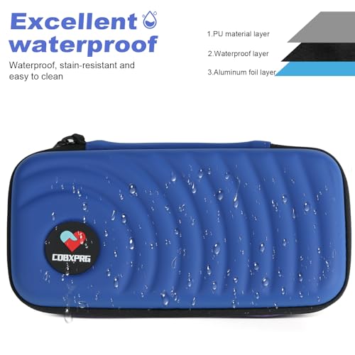 CDBXPRG Insulin Cooler Travel Case,Diabetic Cold Pack Organizer Bag with 2 Reusable Ice Packs for Insulin Pen and Other Medication Diabetic Supplies Blue - color: PU-Light Blue