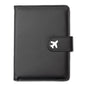 Passport Holder, Travel Wallet Cover with Pen Loop | Cute RFID Blocking Leather Case with Magnetic Closure for Travel Essentials-Black - color: S-Black