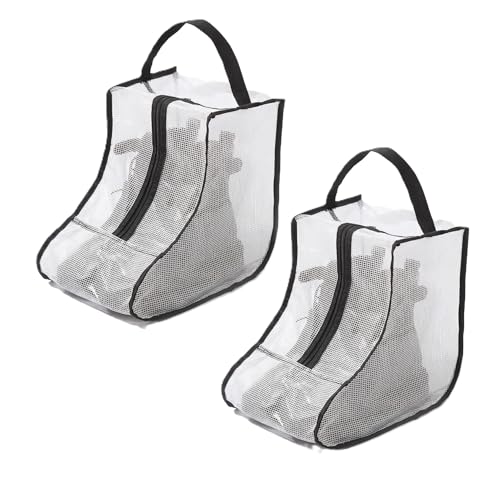 Boots Storage Bag, Portable Shoe Bags for Storage and Travel, Clear Dust Proof Boots Cover Bag, Boot Organizer (Medium) - color: Clear-Medium
