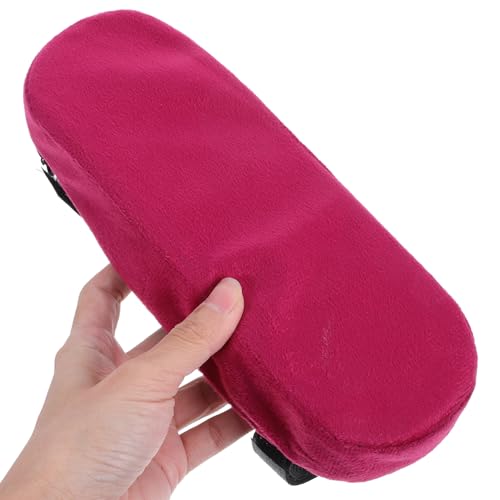TEHAUX 2Pcs Chair Armrest Covers High Density Memory Foam Elbow Support Cushion for Office Gaming Chairs Easy Maintenance Versatile Use for Home Office Airplane More